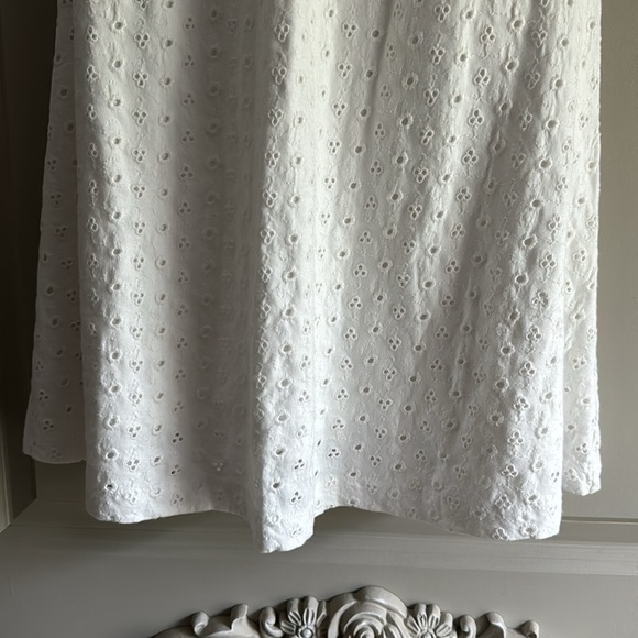 Free people Apricot Rose eyelet poof sleeve dress - Picture 3 of 6